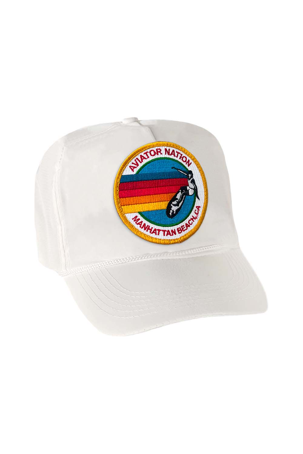 SIGNATURE MANHATTAN BEACH VINTAGE NYLON TRUCKER HAT - Image 7