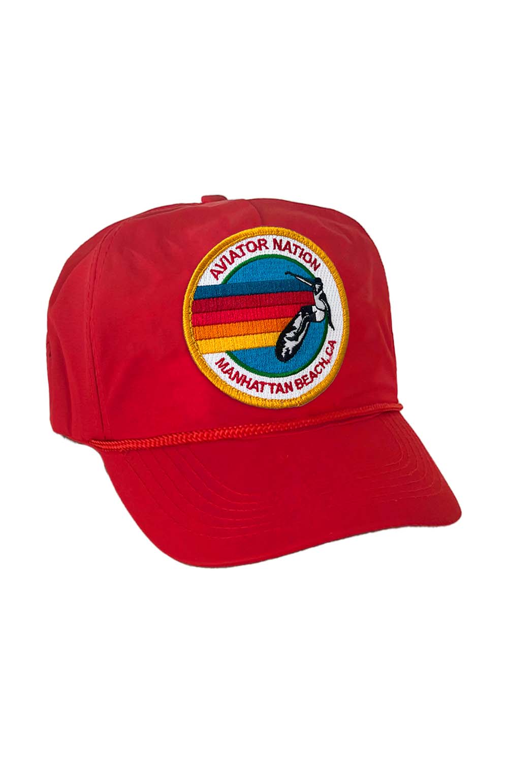 SIGNATURE MANHATTAN BEACH VINTAGE NYLON TRUCKER HAT - Image 2
