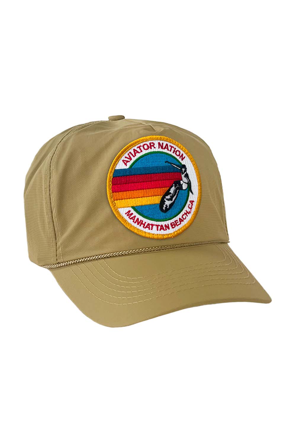 SIGNATURE MANHATTAN BEACH VINTAGE NYLON TRUCKER HAT - Image 5