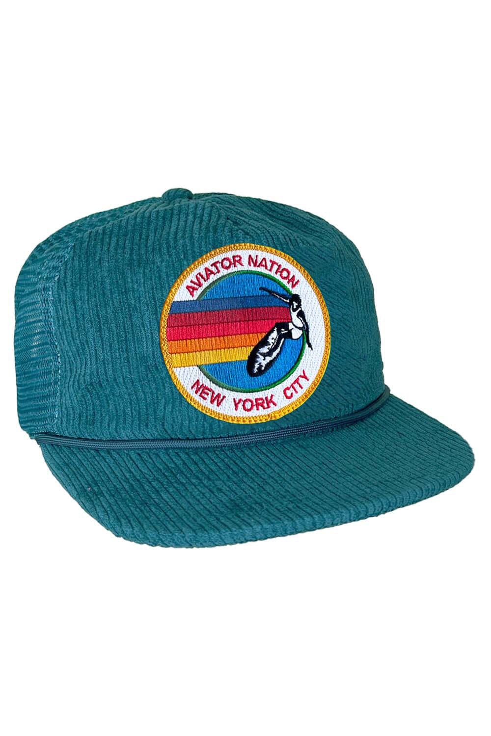 SIGNATURE NEW YORK CITY - VINTAGE CORDUROY MESH TRUCKER - Image 4