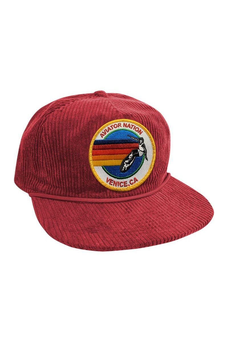 SIGNATURE VENICE - VINTAGE CORDUROY TRUCKER HAT - Image 3