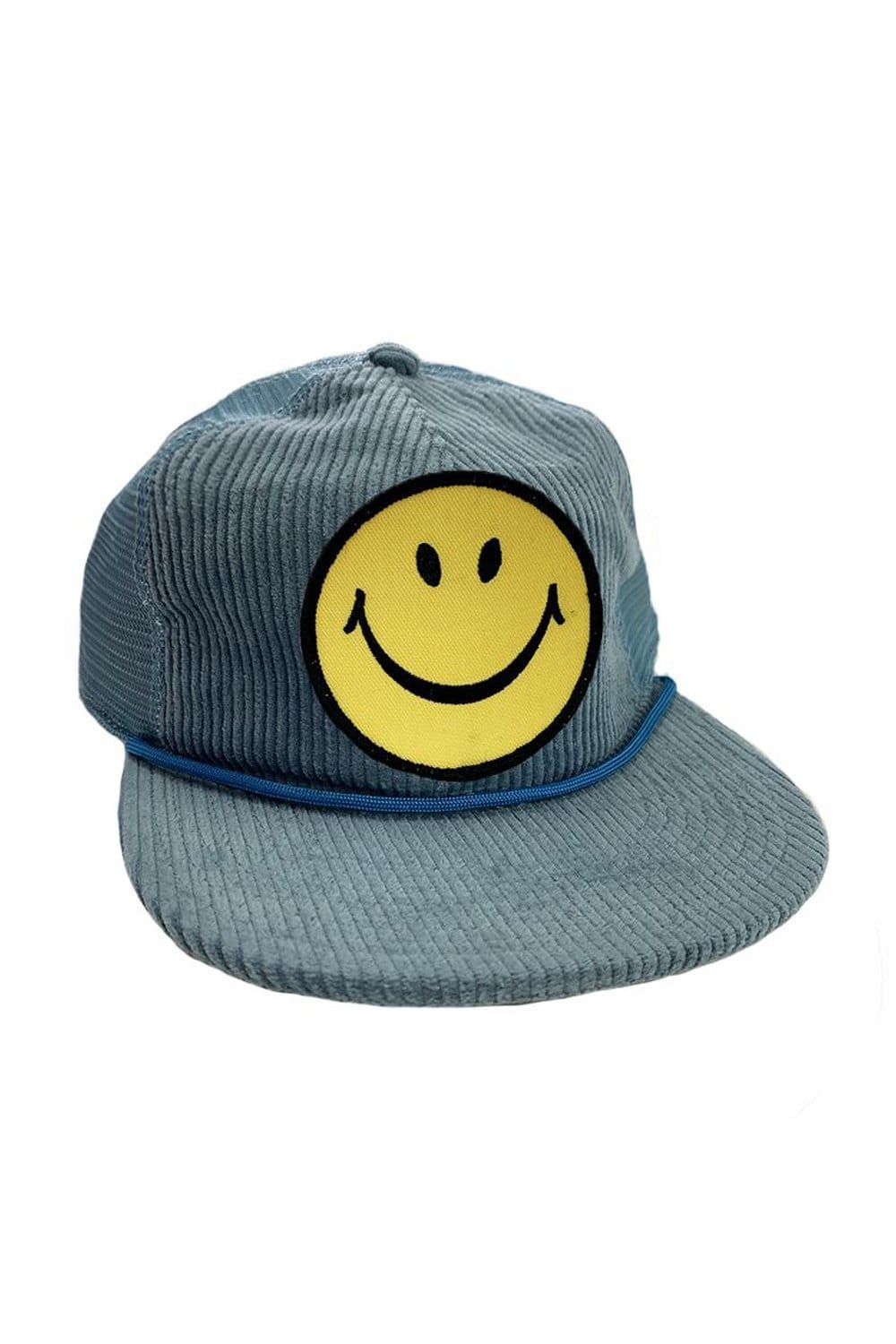SMILEY - VINTAGE CORDUROY MESH TRUCKER HAT - Image 3