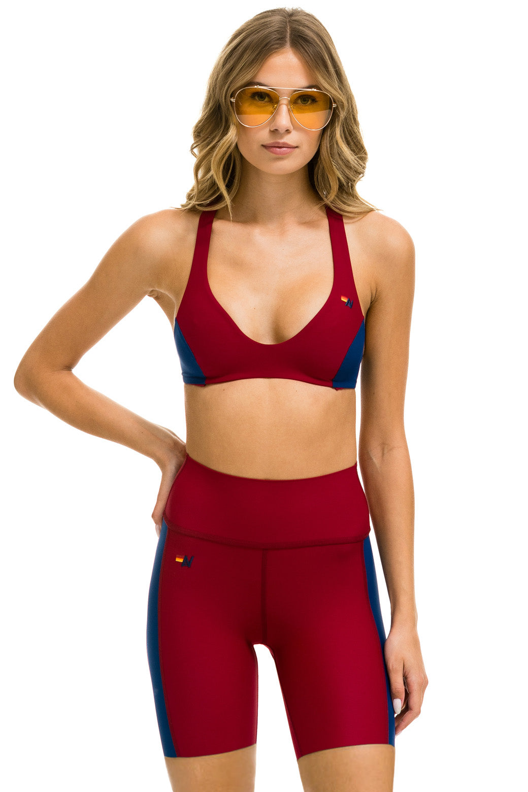 SPEED 6IN HI-RISE BIKER SHORT - BLAZE - Image 2